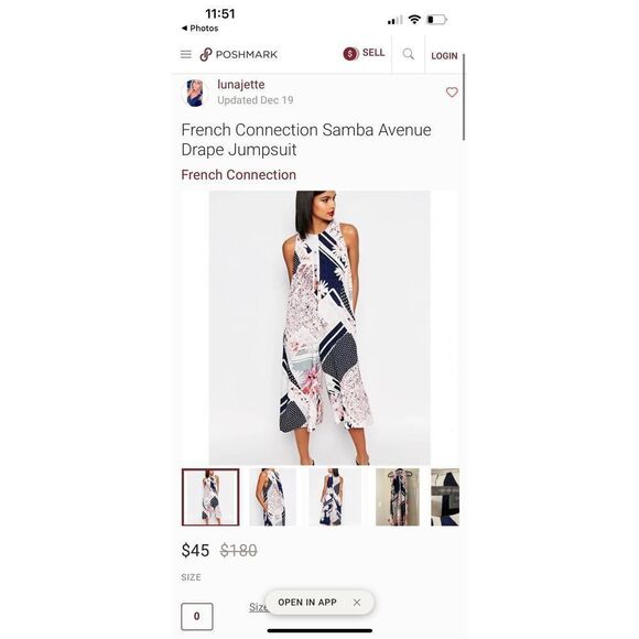 French Connection Jumpsuit - Picture 6 of 6